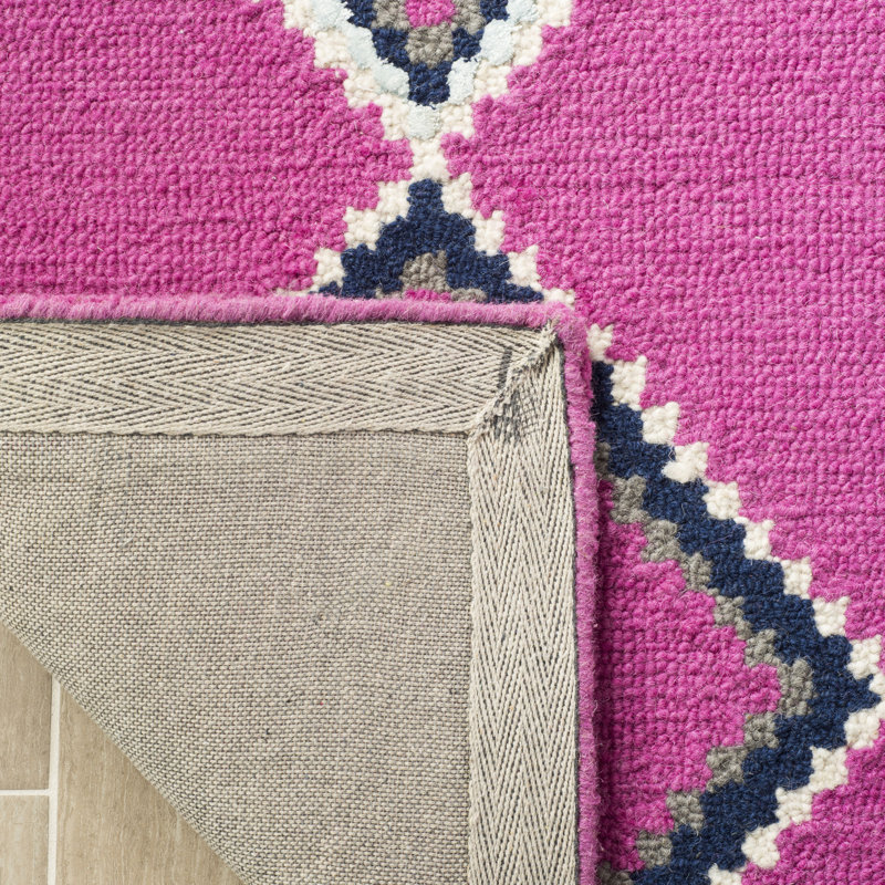 Tapis en laine touffeté à la main Derose, Rectangle 2 pi 6 po x 4 pi