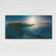 «Seychelles Dreams», art mural en métal, 48 po x 24 po