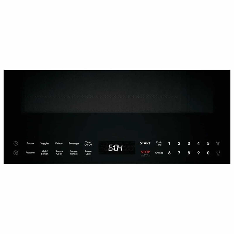 XO Appliance 29.88" 1.6 cu.ft 1550 - Watt Convertible over the Range Microwave with Sensor Cooking, Black 