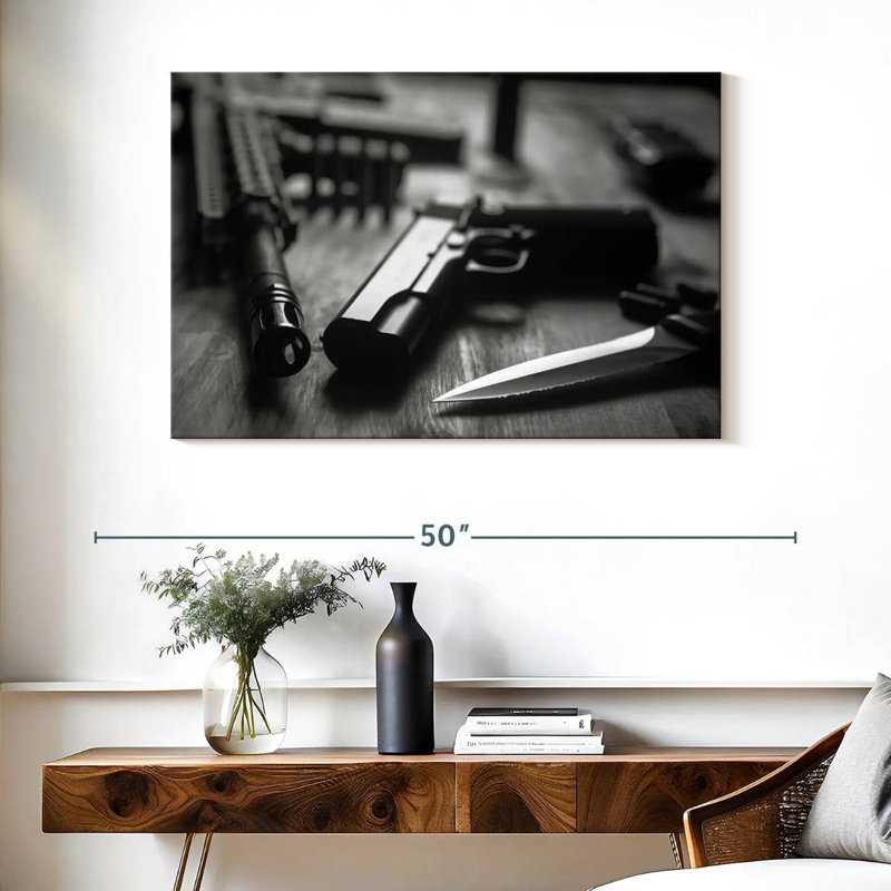 Armes et couteau