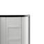 Cabine de douche ronde encadrée et base Mona l 38,5 po x P 38,5 po x H 74 po incluse