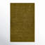 Tapis vert en laine tissé à la main Meile Contour-1555668540