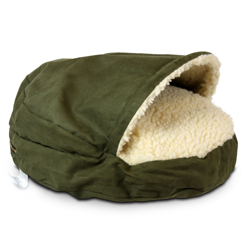 Lit pour chien orthopédique Snoozer, Petit (l 25 po x P 25 po x H 12 po), Olive
