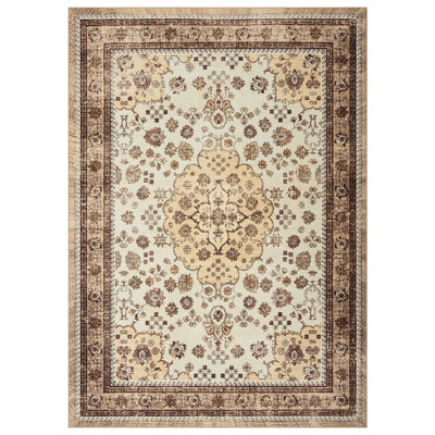 Rectangle Floral Area Rug