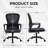 Wide Back Ergonomic Mesh Task Chair-483068914