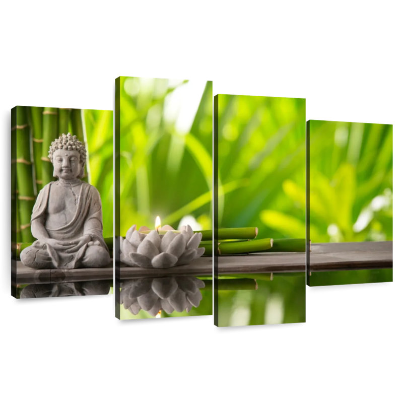 Bouddha Adella, H 42 po x l 68 po