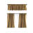 Decorative Kitchen Curtain And Valance,Caffe Curtains And Valance Set, Kitchen Curtains-70499632-70499626
