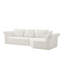 Canapé modulaire minimaliste, accoudoir à droite, accoudoirs larges et coussins décoratifs, canapé d'angle courbé élégant-1454146294
