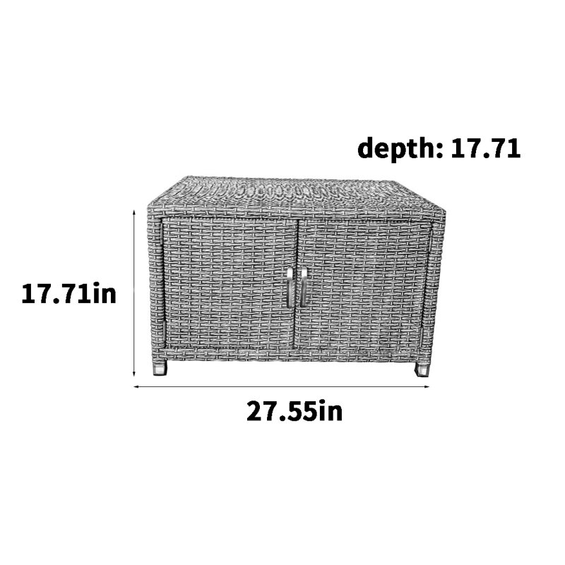 Banc de rangement pour 6 paires de chaussures