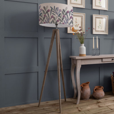 Katsura 158cm Brown Tripod Floor Lamp