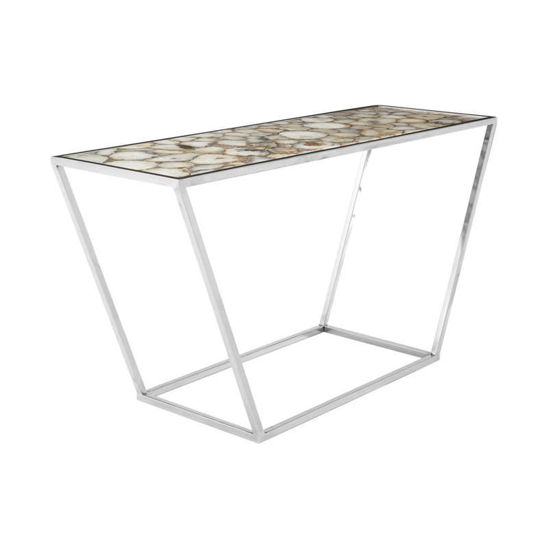 Adniel 132cm Stone Top Console Table