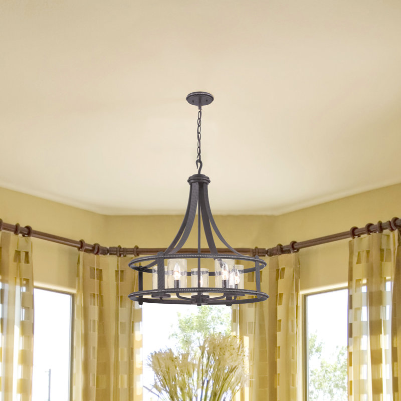 Lustre tambour 5 lumières Maltby