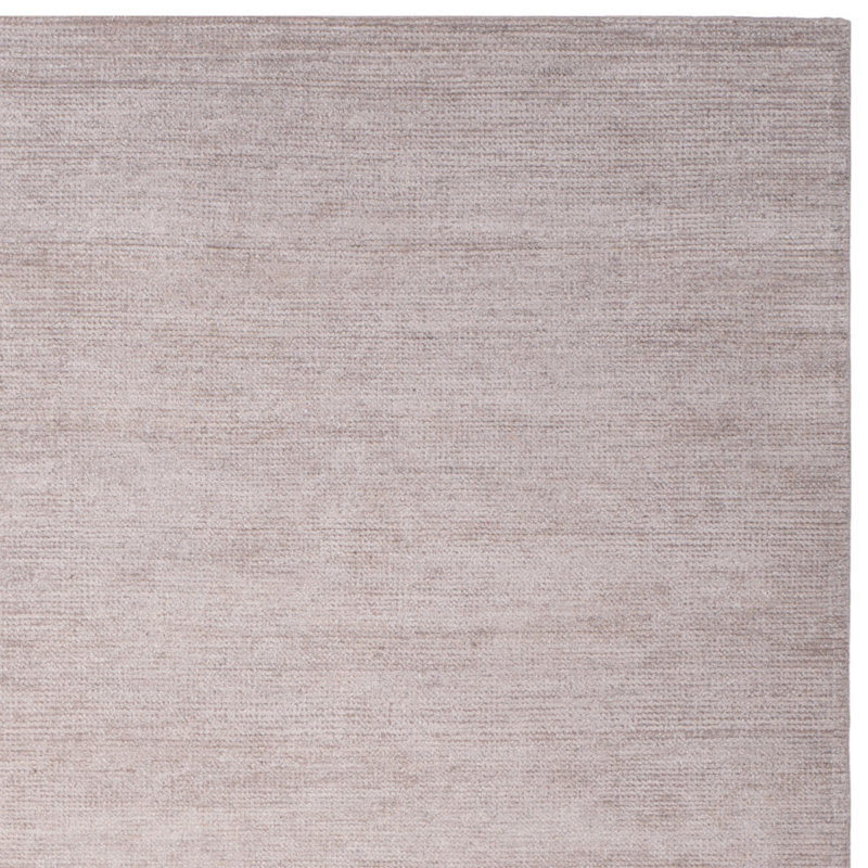 Tapis gris uni en viscose / coton McArthur Stone Wash, Rectangle 4 pi x 6 pi