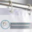 Ensemble de rideau de douche Farmhouse - Tissu de salle de bain en polyester imperméable avec œillets résistants à la rouille et ourlet lesté, lavable à la machine, taille standard