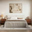 Table de chevet 19 tiroirs l 19,7 po