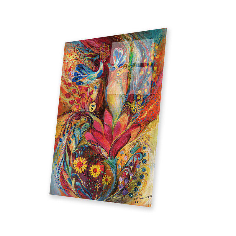 L'arbre de vie II sur plastique / acrylique par Elena Kotliarker, peinture