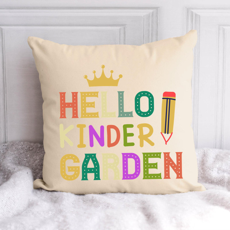 Citation amusante «Garden Lover» 677 - Coussin décoratif inclus, H 16 po x l 16 po