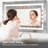 Frameless Led Bathroom Mirror,3 Colors Dimmable,anti-fog,memory Function,wall Mounted Lighted Vanity Mirror-1287647286