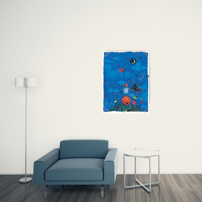 Agostini - No Frame Print on Wood