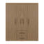 Armoire 4 portes en chêne naturel-1185965397
