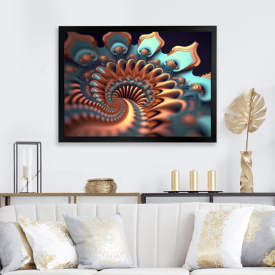 Veneto " Pastel Fractal Spiral Universe VI "