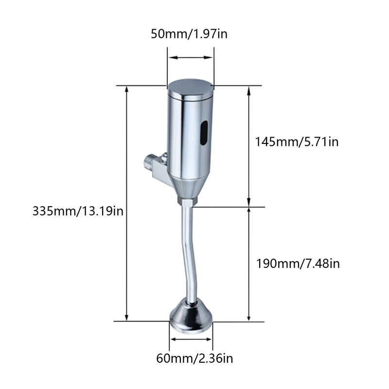 Automatic Sensor Urinal Washing Device Electronic Flush Valve