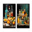 Cocktail et condiments Urban Zest - ensemble de salon mural 2 pièces Condiments-1255316712-1255316718