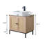Meuble-lavabo simple 30 po avec lavabo vasque