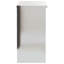 Slemp Silver Stainless Steel Accent Cabinet-1661940342