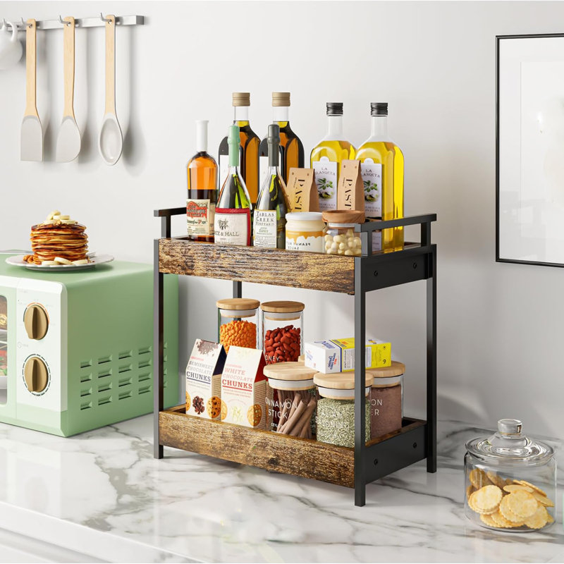 Tabletop Coffee Station Organizer