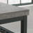 Writing Desk, Gray Finish