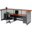 U-Shaped Synthetic Laminate Reception Desk-940127038