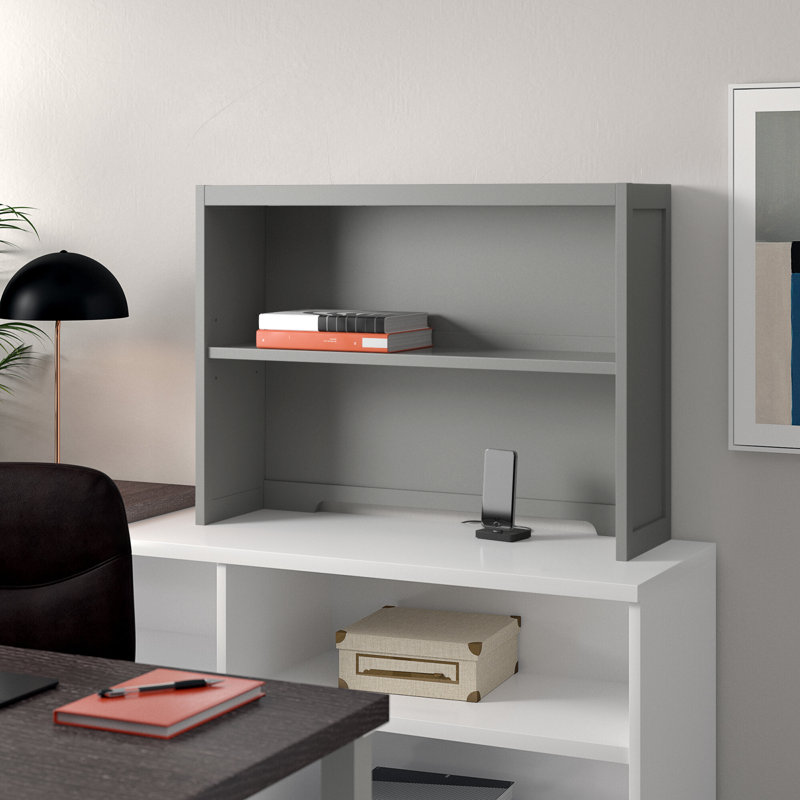 Huche de bureau H 25 po x l 39 po Harold, Gris