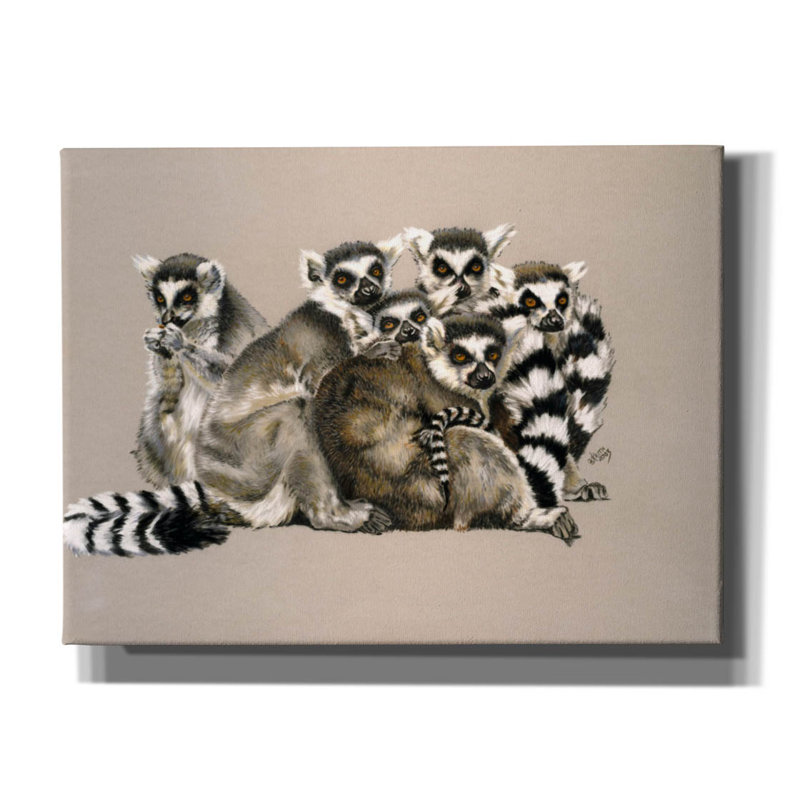 «Odd Man Out On Canvas» par Barbara Keith, reproduction, H 12 po x l 16 po x P 0,75 po