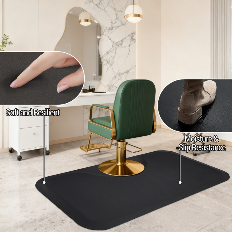 Tapis pour salon de coiffure 3 pi x 5 pi avec passe-tringle