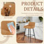Tabouret rembourré avec structure en métal-887964103-887964101