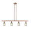Luminaire suspendu linéaire pour îlot de cuisine 4 lumières Chaplin-29566837-29566840-29566842