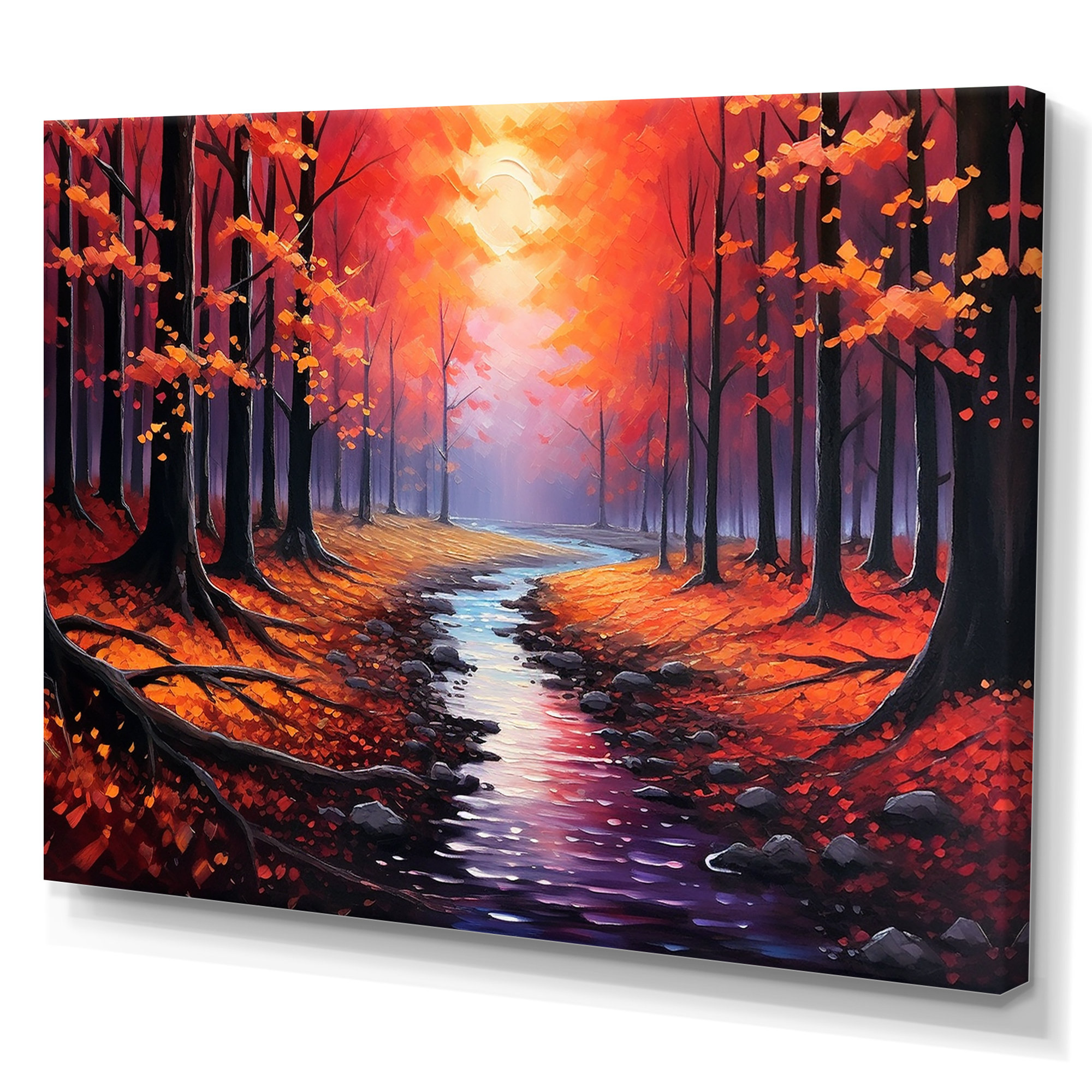Winston Porter Enchanted Path II - Countryside Canvas Print | Wayfair