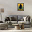 Porto & Sherry Antique Wine Grey Framed Floater Canvas Wall Art, design by Marcello Nizzoli-463119802-463119805