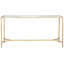 Abston 160cm Glass Top Console Table-14907096