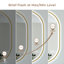 Aluminium Oval Mirror