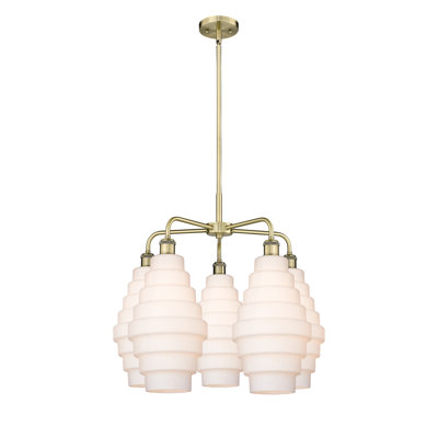 Lustre unique à 5 lumières Bedrie
