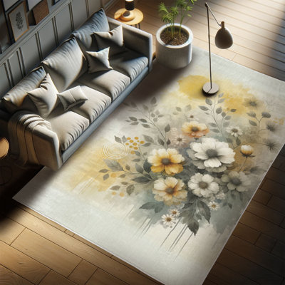 Rectangle 177 cm x 122 cm Area Rug