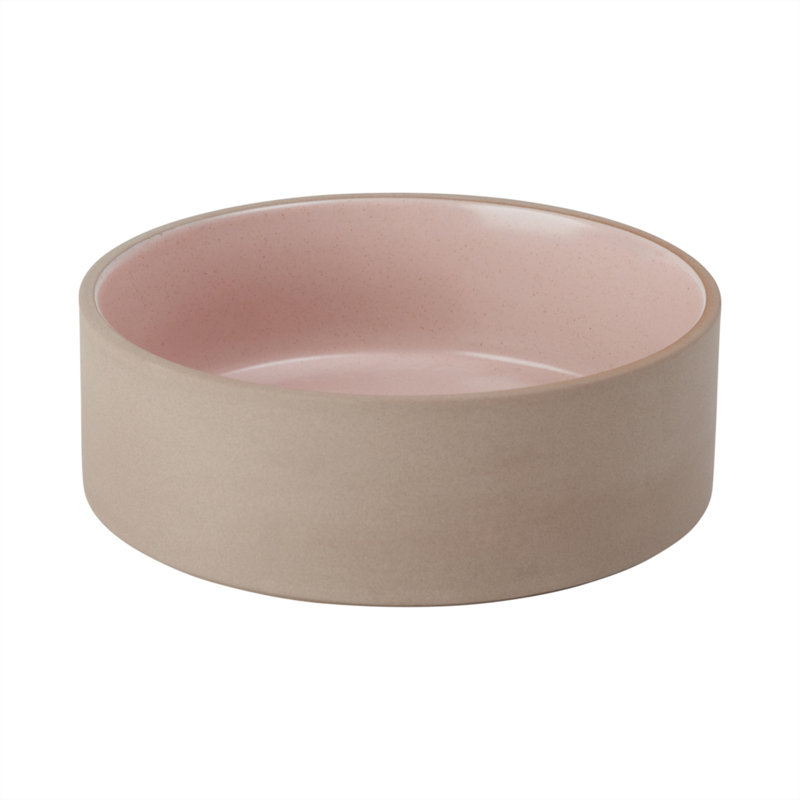 Sia Dog Bowl, Rose, Large (2.72")