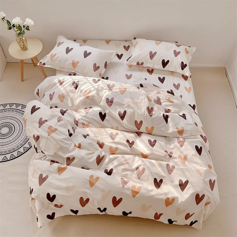 Cotton Floral Duvet Cover Set