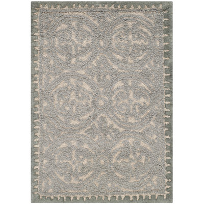 Sadik Cambridge Hand Tufted Wool Geometric Rug