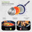 LovoIn 6 Pieces Non-Stick Aluminum Cookware Set-92397812