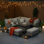 Nine-person Sofa Set With Standard Square Ice Bucket-567678880