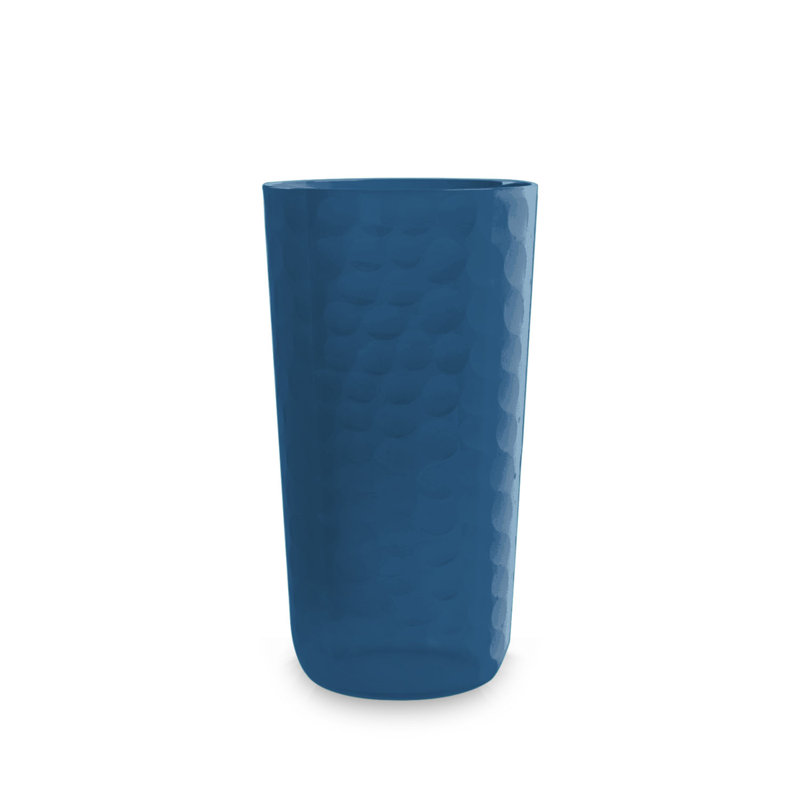 Verre à jus martelé, ensemble de 4, 20 oz, Île Seymour Nord, Galapagos