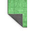 Tapis oriental en laine / polyester tissé à la machine en vert / gris-2054553955